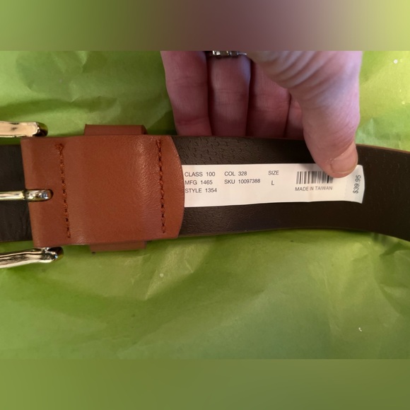 NWT The Limited Leather Belt Size Large - Picture 2 of 5